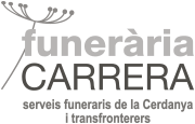 Funerària Carrera – Puigcerdà – Llívia – Alp – Bellver – Guils – Isòvol – Martinet – La Cerdanya – Pirineu – La Seu d´Urgell Logo